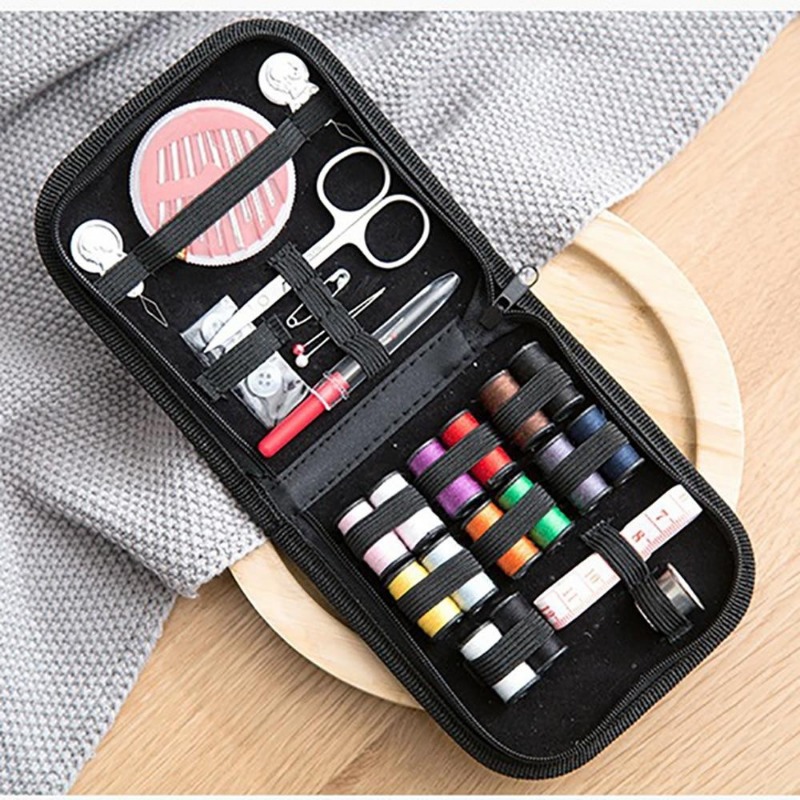 Textile Sewing Kit - Kit de costura portátil para viagens