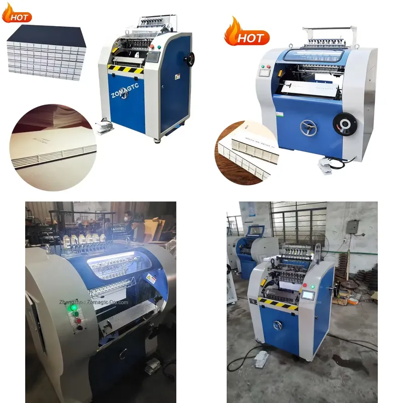 Sewing Recycle - Máquina de Costura Automática para Encadernação