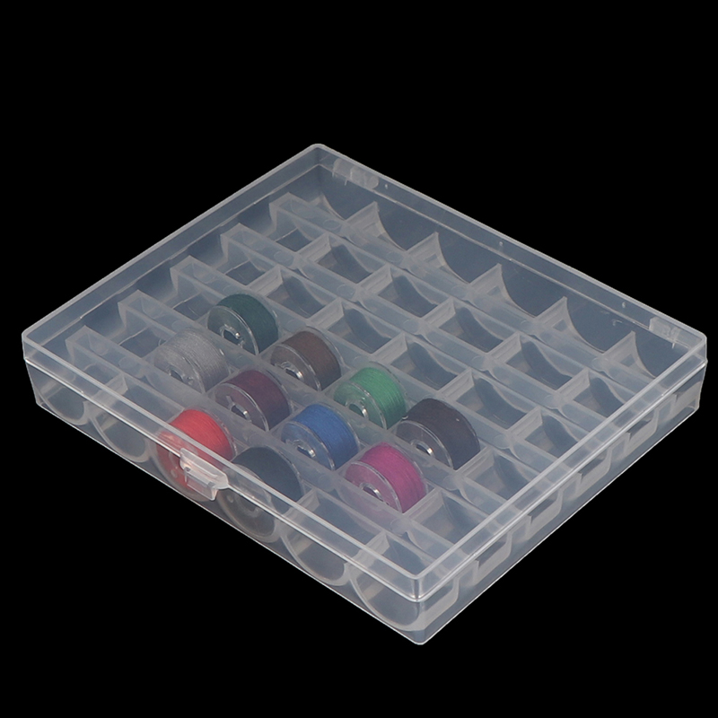 Textile Sewing Kit - 1pc 36 carretéis caixa de armazenamento