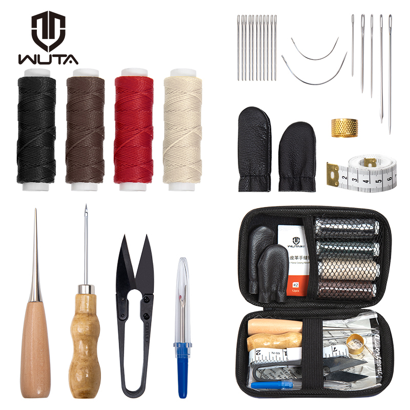 Textile Sewing Kit - Wuta kit de reparo de couro
