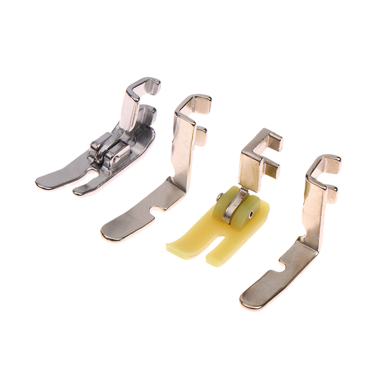 Zipper Foot Presser - Conjunto de 4 Peças de Calcadores