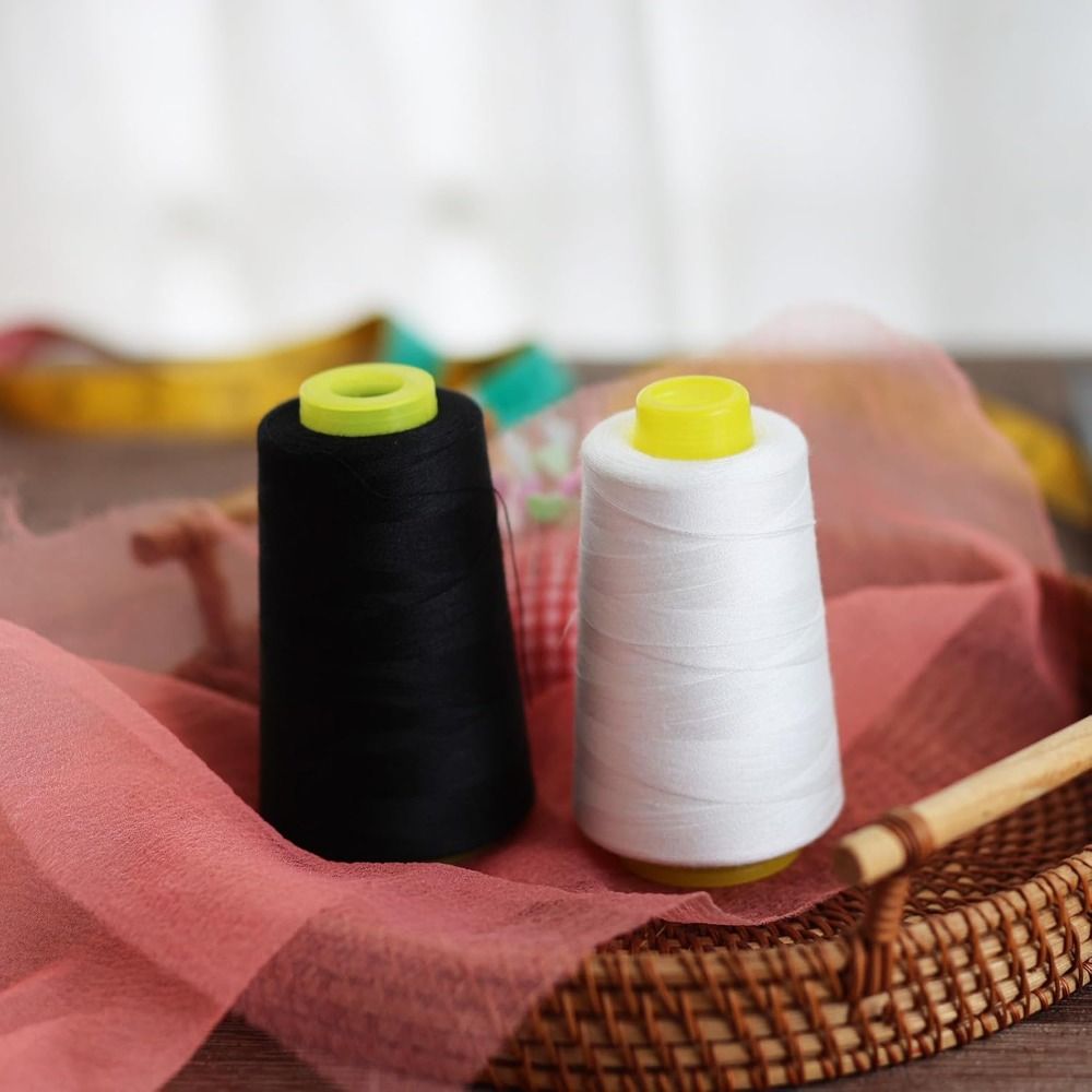 1 Rolo de 3000 Jardas de Cada  - Serger Thread Cone avaliação e preço