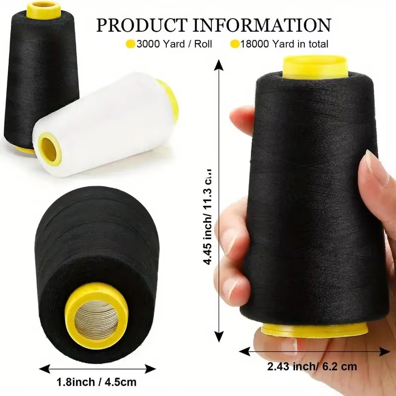 3 Cones de Linha Overlock Pret - Serger Thread Cone avaliação e preço