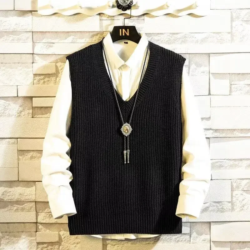Roupas masculinas com decote e - Sewing Vest avaliação e preço