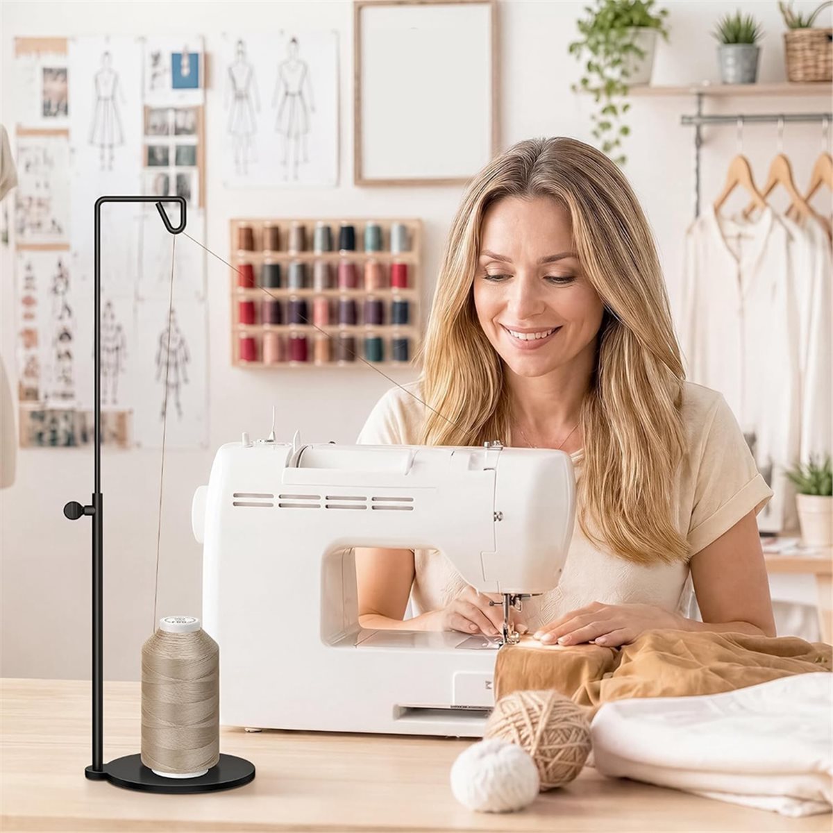Suporte de Linha Cônico Ajustá - Serger Thread Cone avaliação e preço