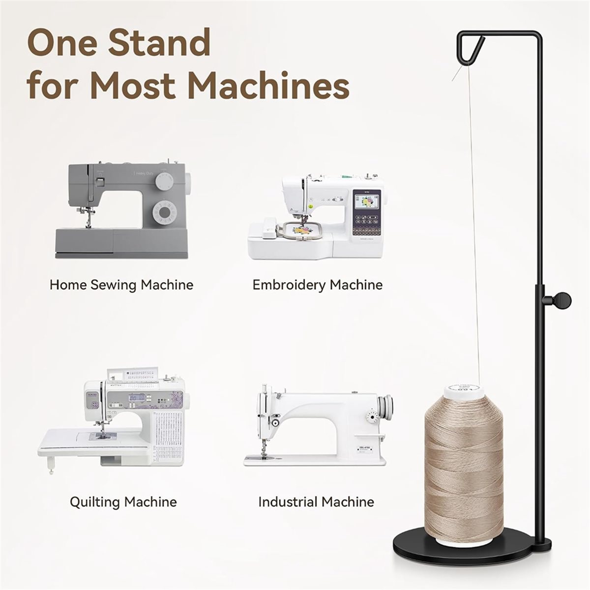 Suporte de Linha Cônico Ajustá - Serger Thread Cone avaliação e preço