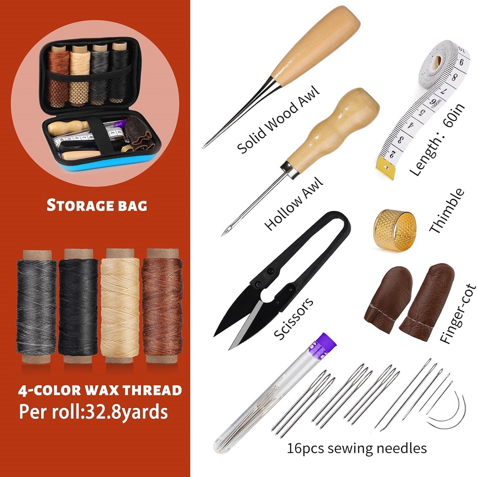 Buddur kit de ferramentas de c - Textile Sewing Kit avaliação e preço
