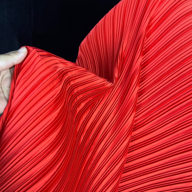 Tecido plissado de imitação de - Sewing Garment avaliação e preço