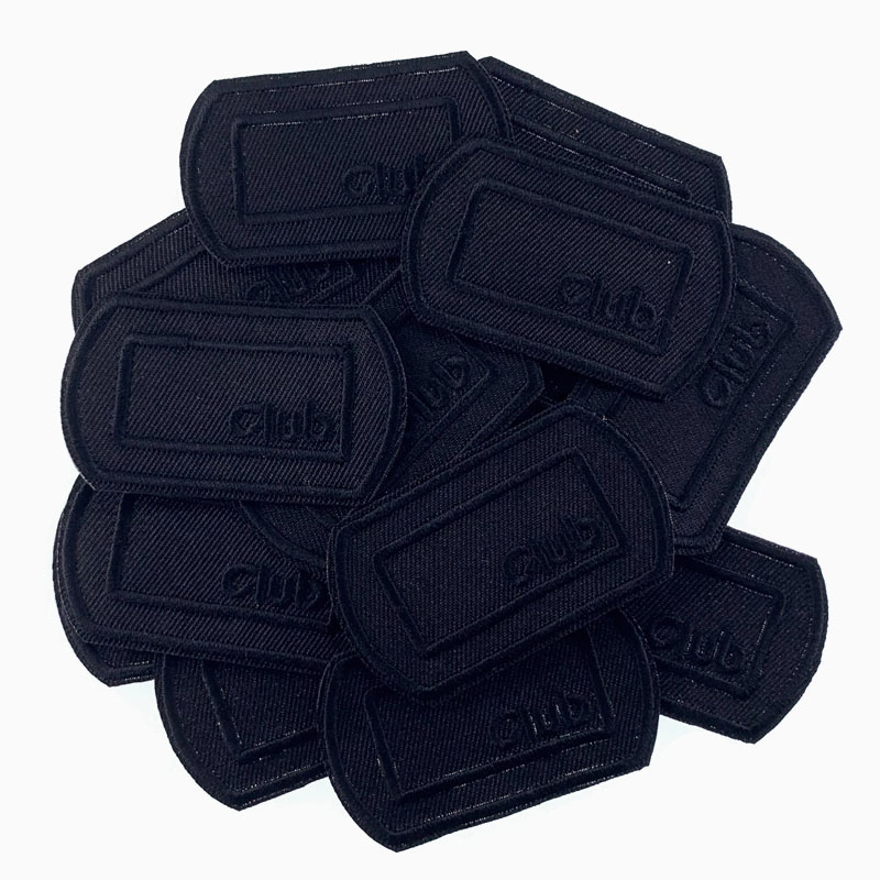 5 pçs remendos pretos para rou - Velcro Sew On avaliação e preço