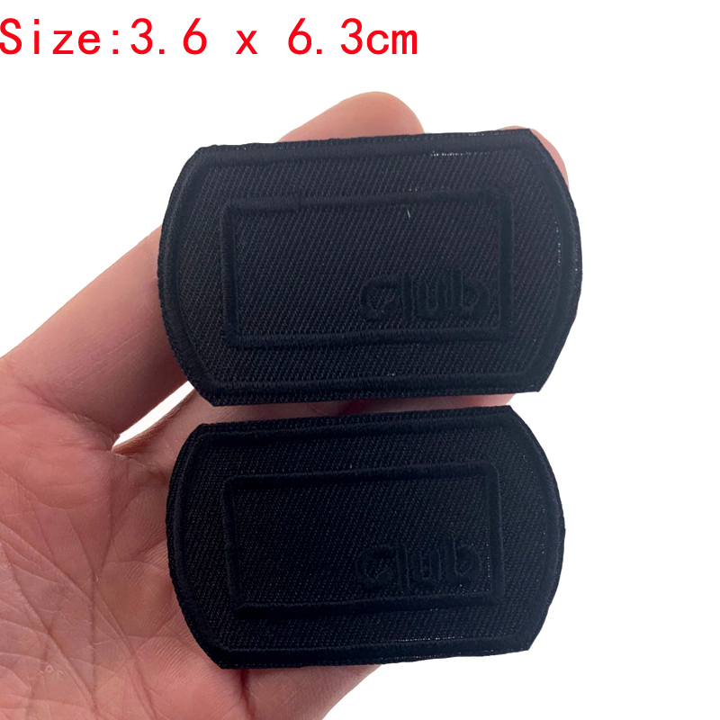 5 pçs remendos pretos para rou - Velcro Sew On avaliação e preço