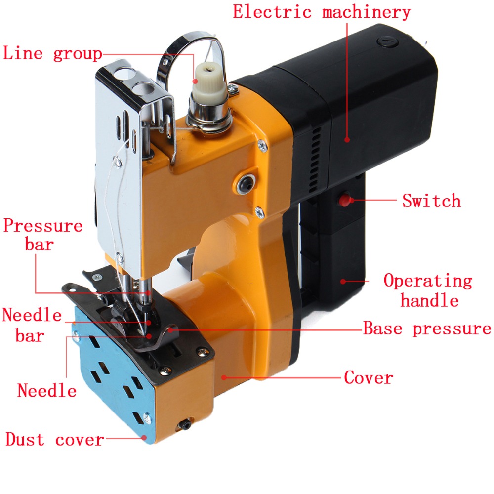 Máquina Elétrica de Fechar Sac - Sewing In Textile Industry avaliação e preço