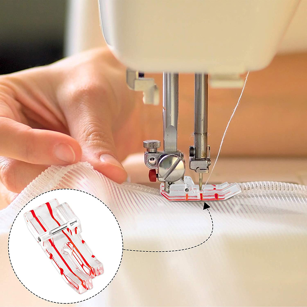 1/2 pçs guia de borda calcador - Sewing Tt avaliação e preço