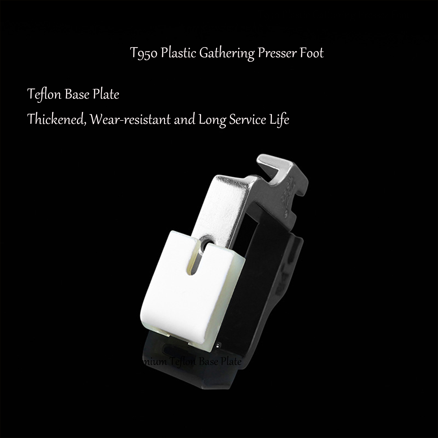 Pé Prensa de Plástico Teflon T - Sewing Tt avaliação e preço