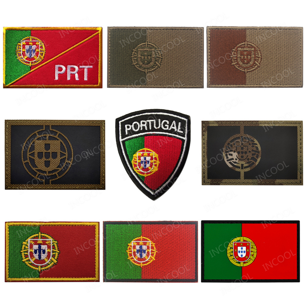 Bandeiras de portugal bordadas - Velcro Sew On avaliação e preço