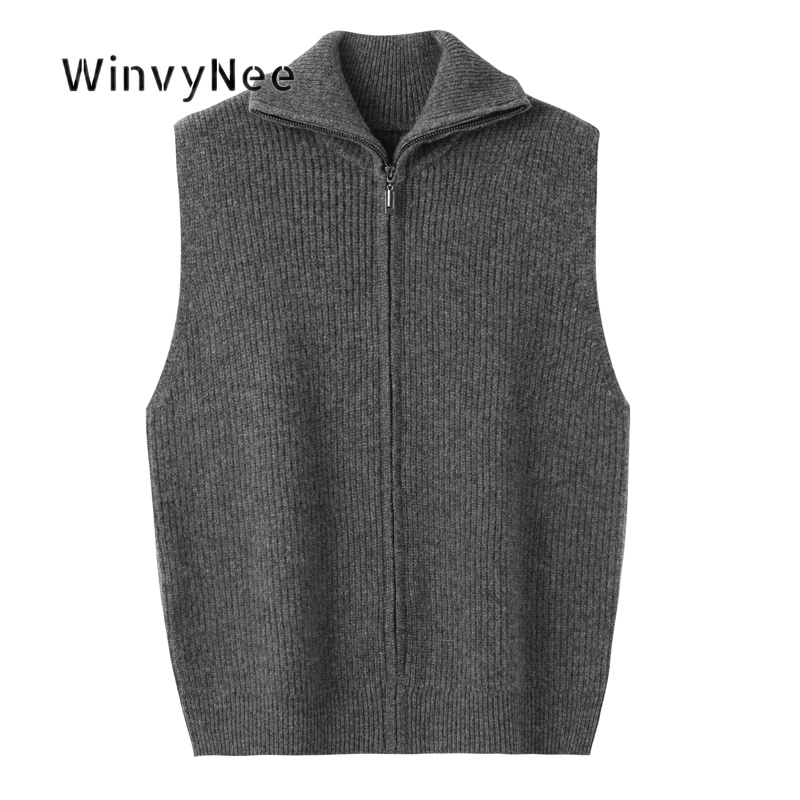 Colete Feminino de Tricô Winvy - Sewing Vest avaliação e preço