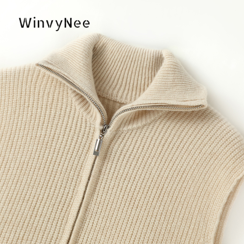 Colete Feminino de Tricô Winvy - Sewing Vest avaliação e preço
